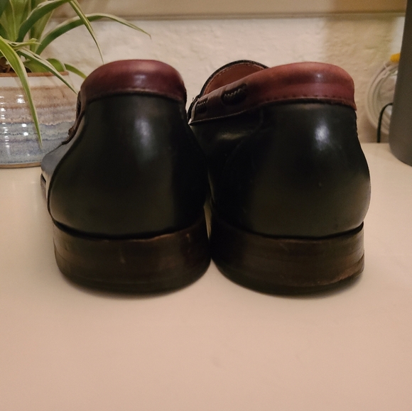 Allen Edmonds Woodstock Leather Men\'s Dress Shoes Brown Black  Size 11 EEE J main image 6
